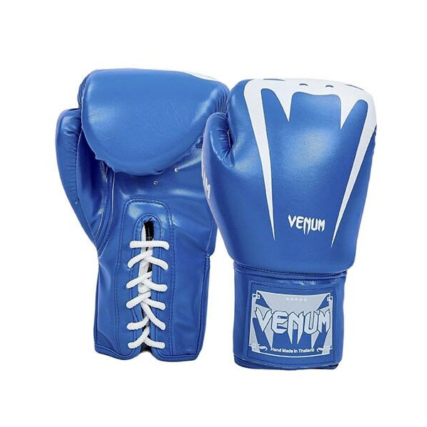 

Перчатки боксерские Venum BO-8350 8oz Сине-белый (37429420)