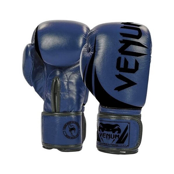

Перчатки боксерские Venum Challenger BO-5245 12oz Сине-черный (37429388)
