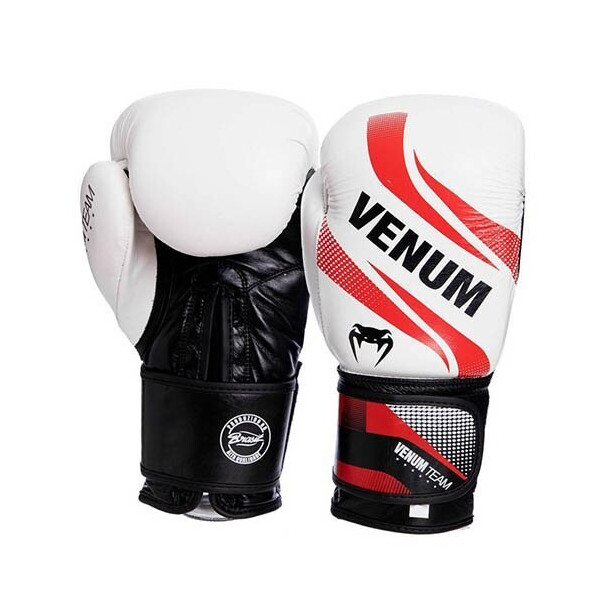 

Перчатки боксерские Venum Commando VL-2040 10oz Бело-черный (37429384)