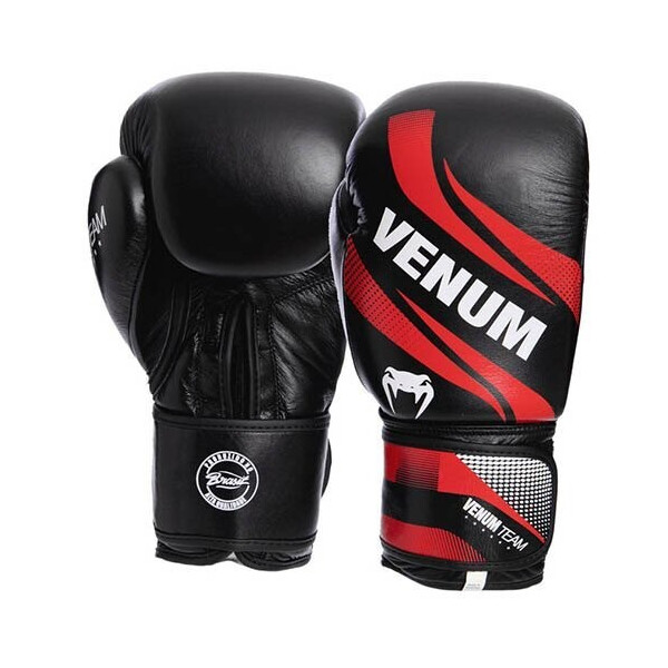

Перчатки боксерские Venum Commando VL-2040 10oz Черно-красный (37429384)