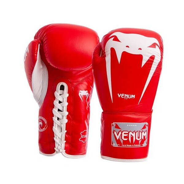 

Перчатки боксерские Venum Giant VL-5786 14oz Красный (37429442)