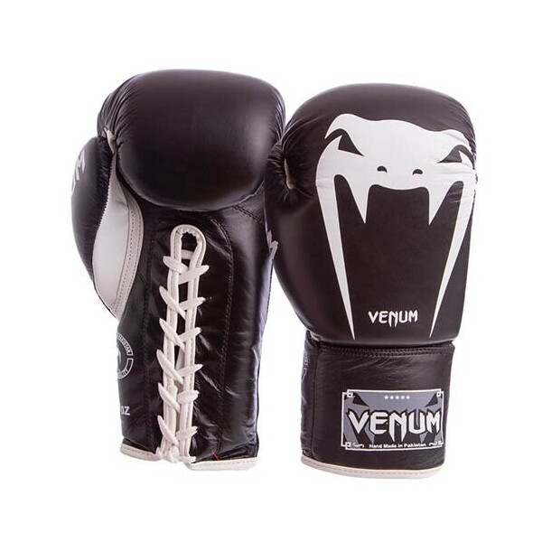 

Перчатки боксерские Venum Giant VL-5786 14oz Черный (37429442)