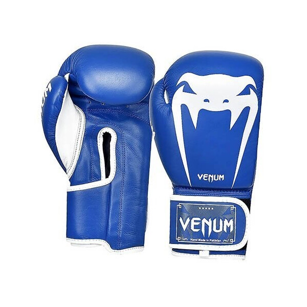 

Перчатки боксерские Venum Giant VL-8315 10oz Сине-белый (37429438)