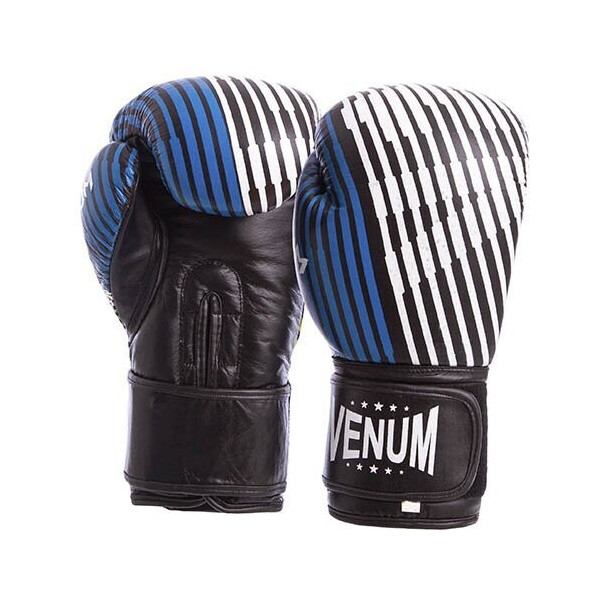 

Перчатки боксерские Venum MA-6737 12oz Сине-желто-черный (37429448)