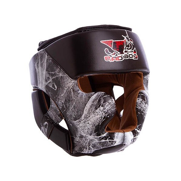 

Шлем боксерский Bad Boy Spider VL-6601 XL Черно-белый (37429471)