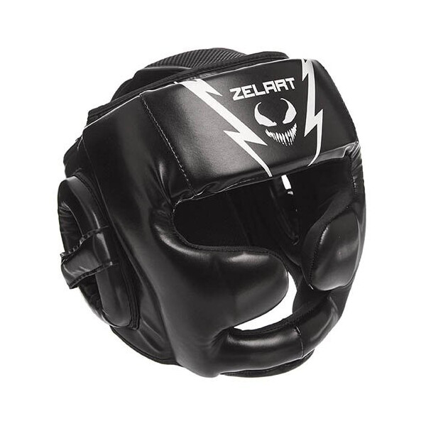 

Шлем боксерский с полной защитой BO-1320 XL Черно-белый (37363092)