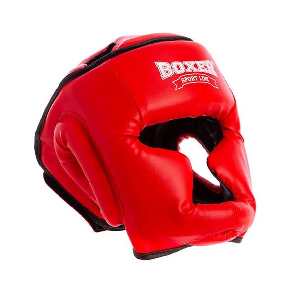 

Шлем боксерский с полной защитой Boxer 2036 L Красный (37429469)
