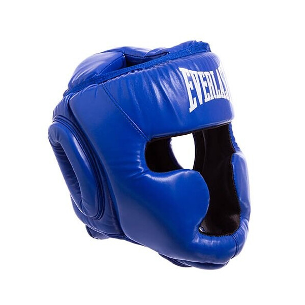 

Шлем боксерский с полной защитой Everlast BO-6001 L Синий (37429462)