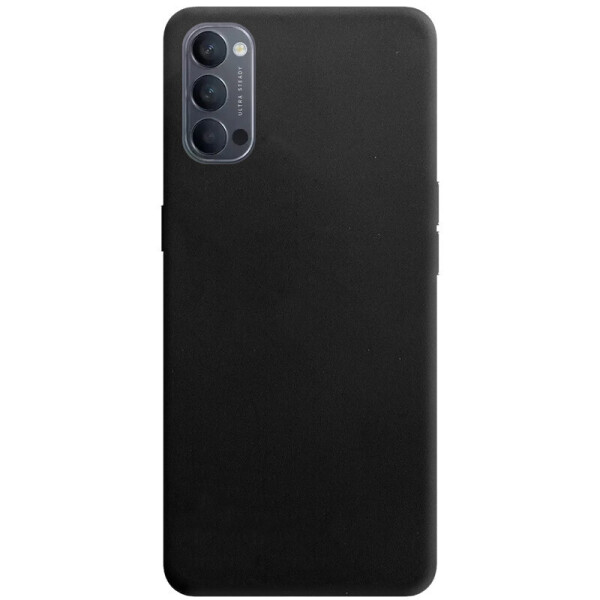 

Силиконовый чехол Candy для Oppo Reno 4 (Черный) (1062477)