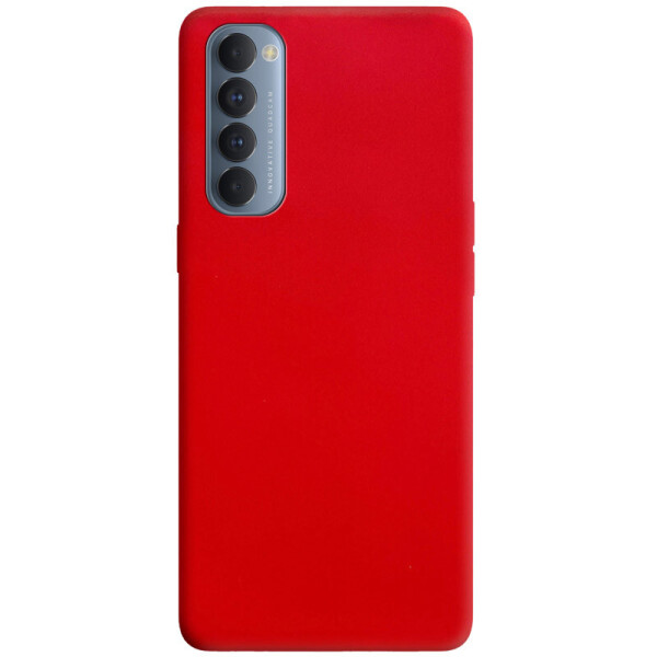 

Силиконовый чехол Candy для Oppo Reno 4 Pro (Красный) (1062488)