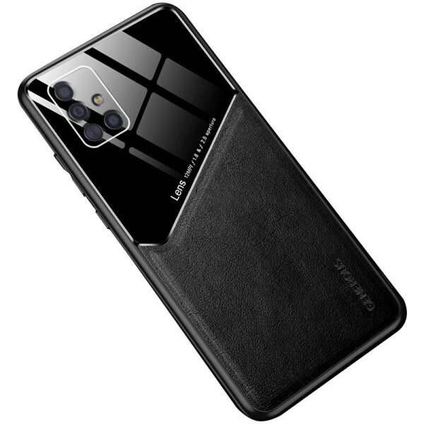 

TPU+PC чехол Generous for Magnet для Samsung Galaxy A51 (Черный) (1061547)