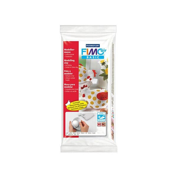

Пластика Fimo Air самозатвердевающая белая 500 г (8100-0)
