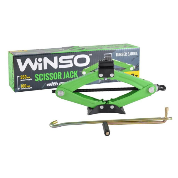 

Домкрат ромбовый Winso 121200 с резиновой подушкой 1.2 т 100-350мм