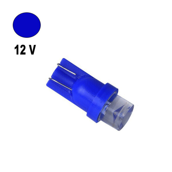 

Автолампа Terra T10 / W5W, цоколь W2.1x9.5d, LED вогнутая, синий, 12V, 0,24W