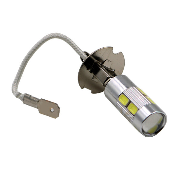 

Автолампа Terra H3, 5730х10smd, линза, обманка, 12В