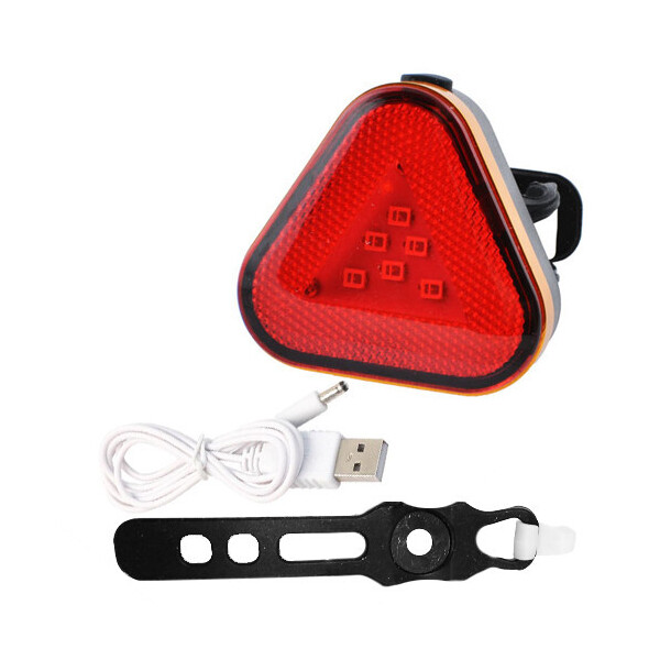 

Велосипедный фонарь задний габаритный BSK-2288 9 LED, micro USB, встроенный аккумулятор