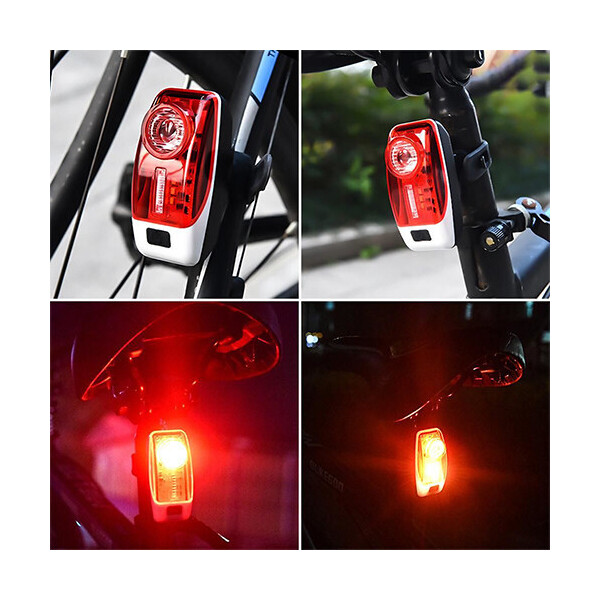 

Велосипедный фонарь задний габаритный XH-207 3 LED, micro USB, встроенный аккумулятор