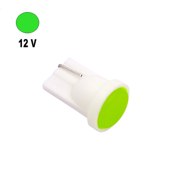 

Автолампа Terra T10 / W5W, цоколь W2.1x9.5d, COB, зеленый, 12V, 1W