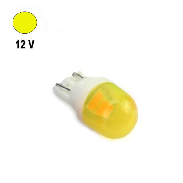 

Автолампа Terra T10 / W5W, цоколь W2.1x9.5d, 5630 smd x 2, желтый, 12V, 1.5W