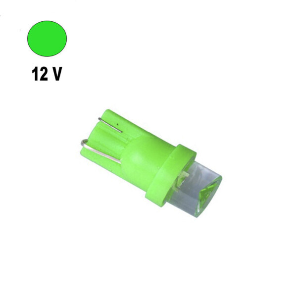 

Автолампа Terra T10 / W5W, цоколь W2.1x9.5d, LED вогнутая, зеленый, 12V, 0,24W