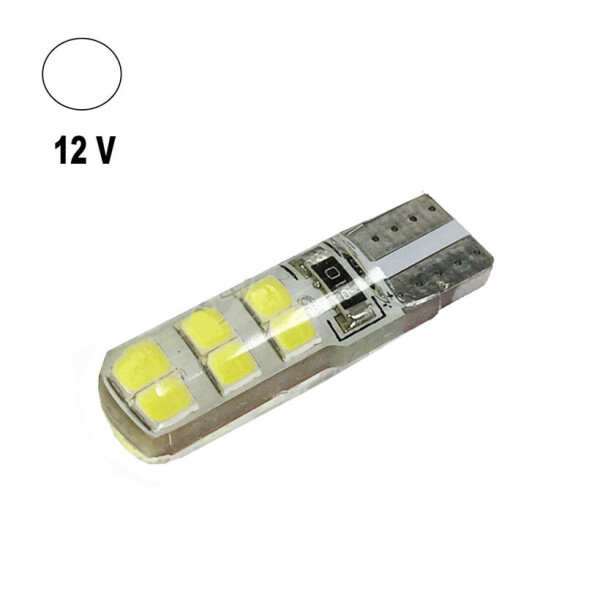 

Автолампа Terra T10 / W5W, цоколь W2.1x9.5d, 3528x12smd, силикон, 12V