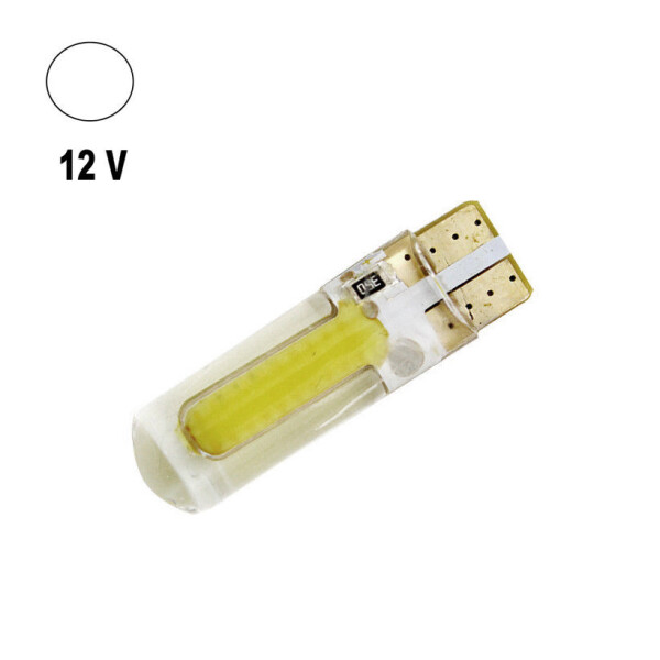 

Автолампа Terra T10 / W5W, цоколь W2.1x9.5d, COB 95Lm, белый, 12V