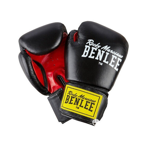 

Перчатки боксерские Benlee Fighter Кожа (194006 (blk/red)) - черно-красные, 12 oz