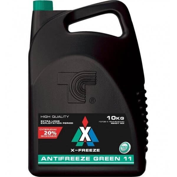 

Антифриз X-FREEZE green 10кг
