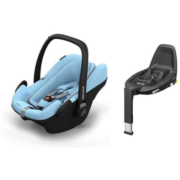 

Детское автокресло Maxi-Cosi Pebble Plus + baza FamilyFix3 Sparkling Sky