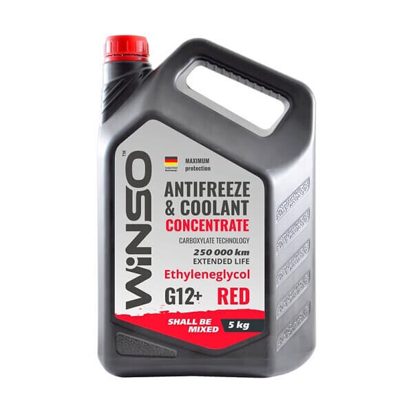 

Антифриз-концентрат Winso G 12+ 5 кг Red