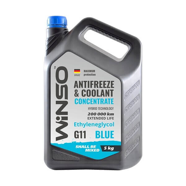 

Антифриз-концентрат Winso G11 5 кг Blue