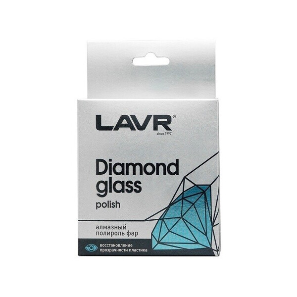 

Алмазный полироль фар Diamond glass polish LAVR 20 мл.