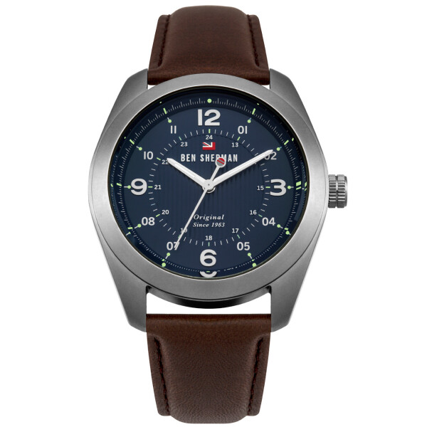 

Часы Ben Shermann WBS110UBR The Ronnie Social Herren 43mm 10ATM