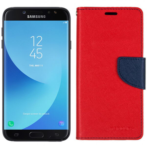 

Чохол книжка Goospery для Samsung J730 (J7-2017) Red (16116)