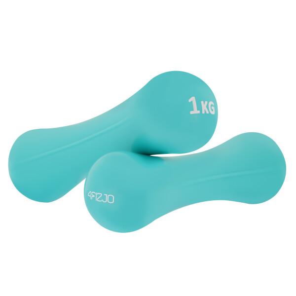 

Гантели виниловые 4FIZJO (4FJ0190), 2 шт по 1 кг