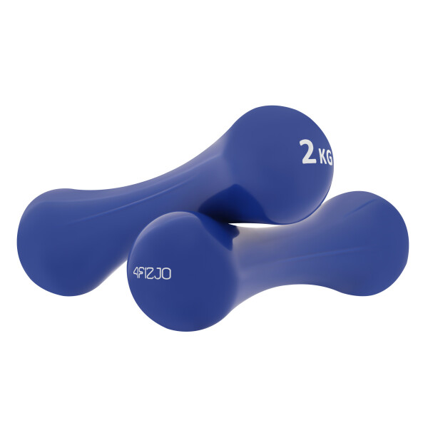 

Гантели виниловые 4FIZJO (4FJ0192), 2 шт по 2 кг