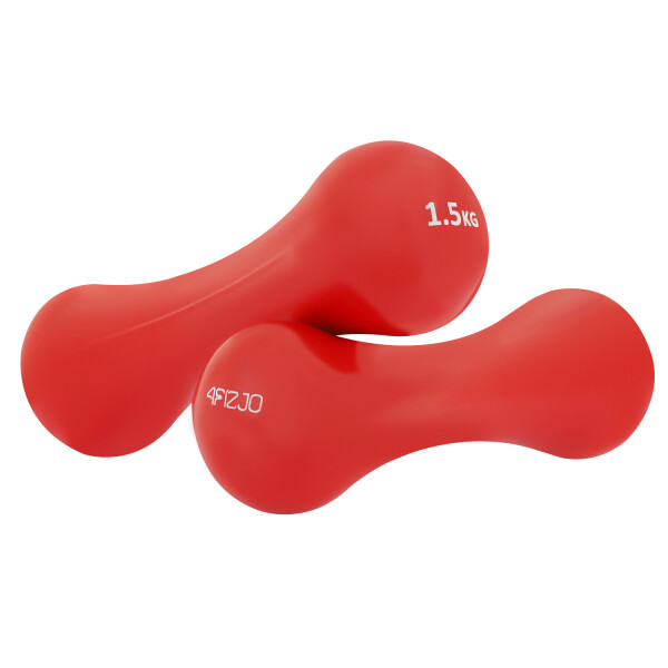 

Гантели виниловые 4FIZJO (4FJ0191), 2 шт по 1,5 кг