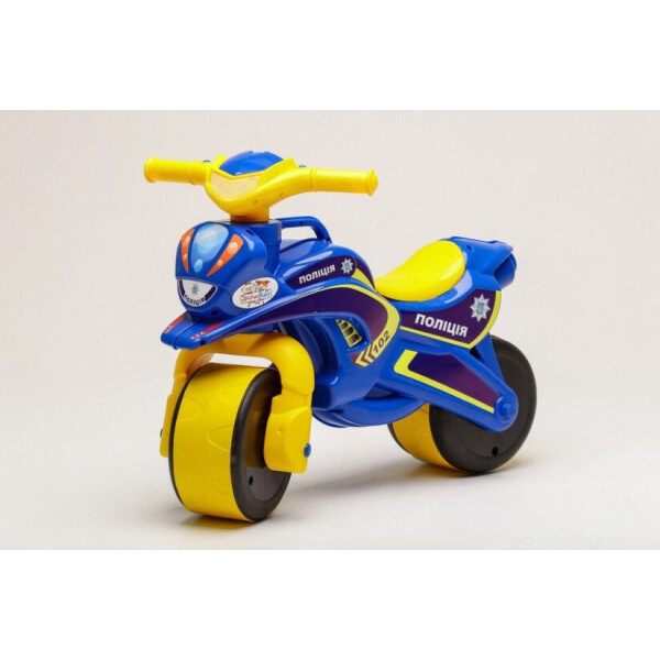 

Беговел музыкальный CDRep Active Baby Police (FO-117915), сине-желтый