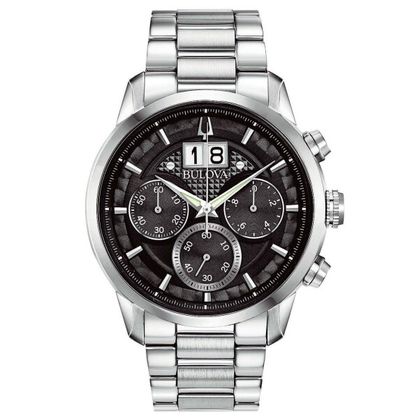 

Часы Bulova 96B319 Sutton Classic Chronograph 44mm 3ATM