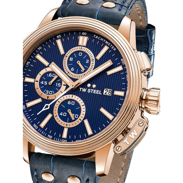 

Часы TW-Steel CE7016 Adesso Chronograph 48mm 10ATM