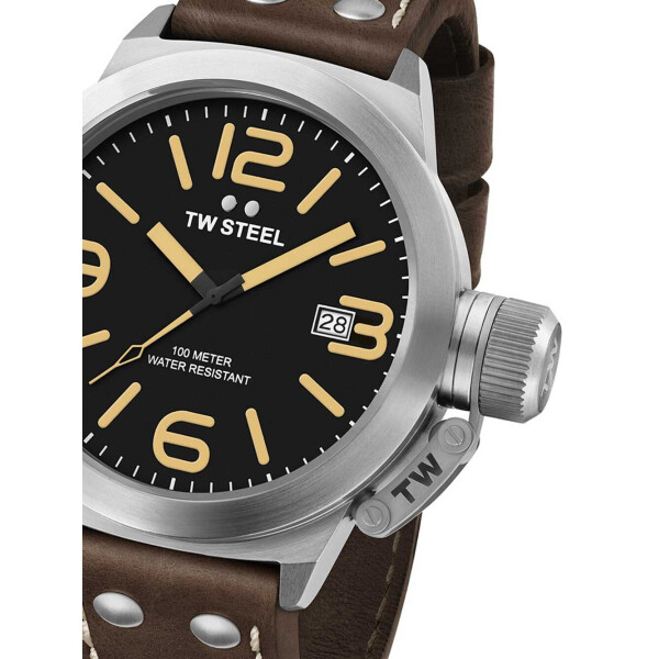 

Часы TW-Steel CS31 Canteen Leather 45mm 10ATM
