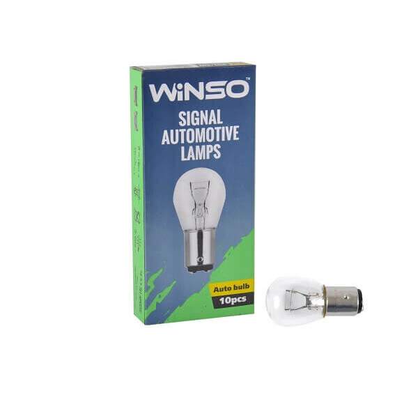 

Лампа накаливания Winso 24V P21/5W 21/5W BAY15d 725130