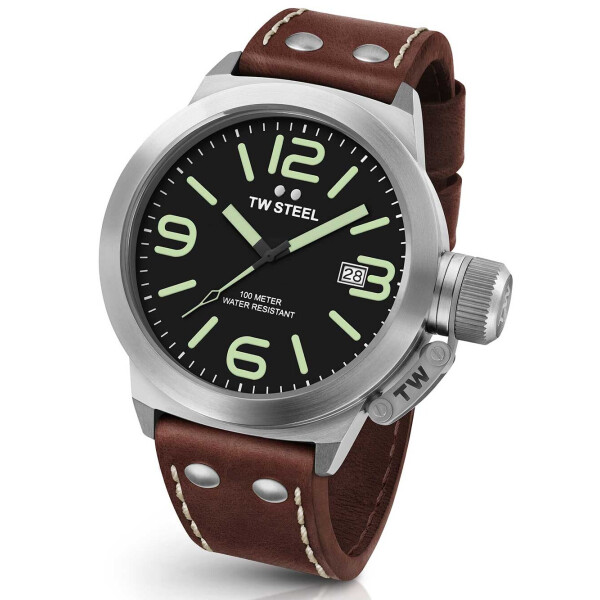 

Часы TW-Steel CS22 Canteen Leather 50mm 10ATM