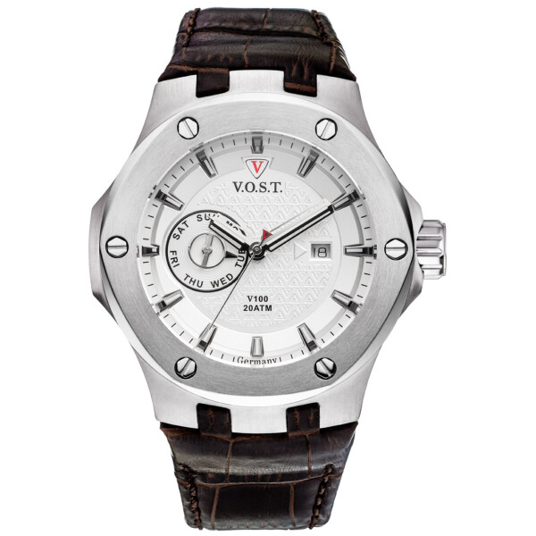 

Часы V.O.S.T. Germany V100.006.MS.SS.L.S Multifunktion 44mm 20ATM