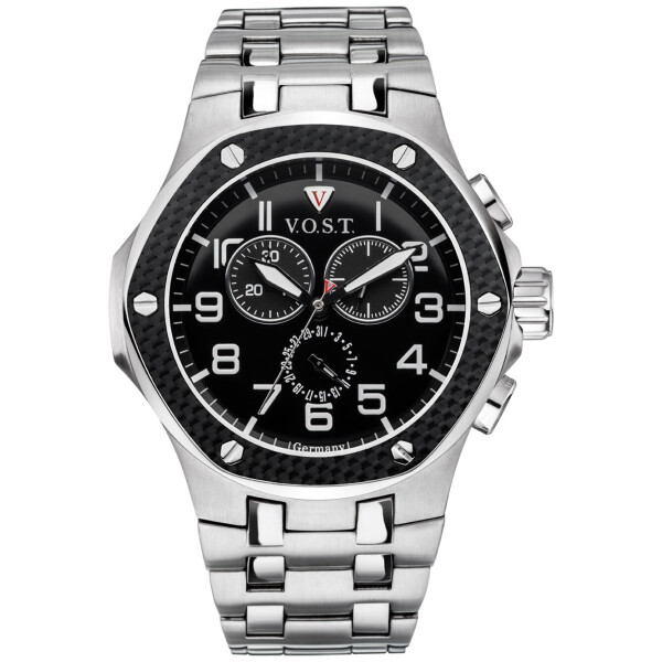 

Часы V.O.S.T. Germany V100.007.CS.SC.M.B Chronograph 44mm 20ATM