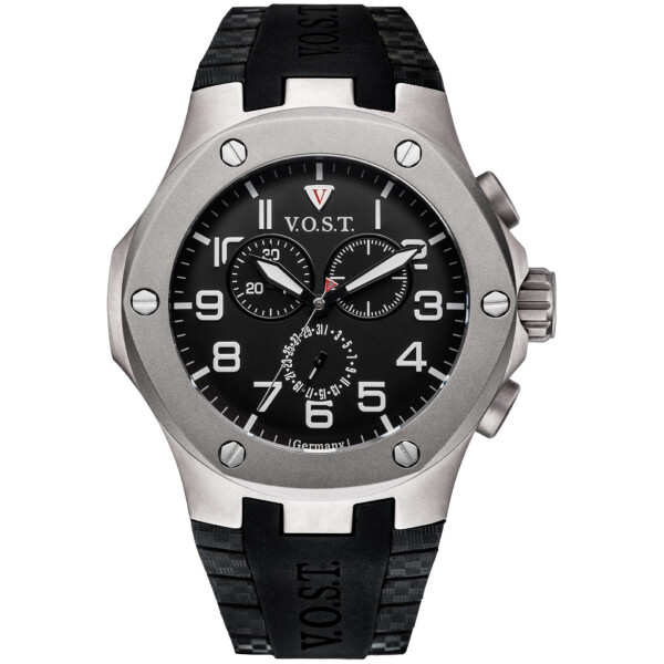

Часы V.O.S.T. Germany V100.024.CT.TT.R.B Titanium Chrono 44mm 20ATM