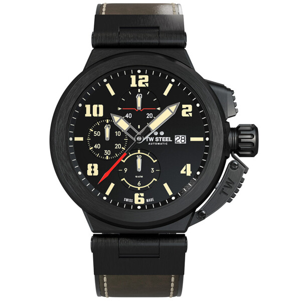 

Часы TW-Steel ACE205 Spitfire Chronograph ltd. Edition 46mm 10ATM