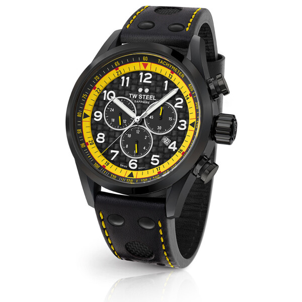 Часы TW-Steel SVS301 Coronel WTCR Special Edition Chronograph 48mm 10ATM