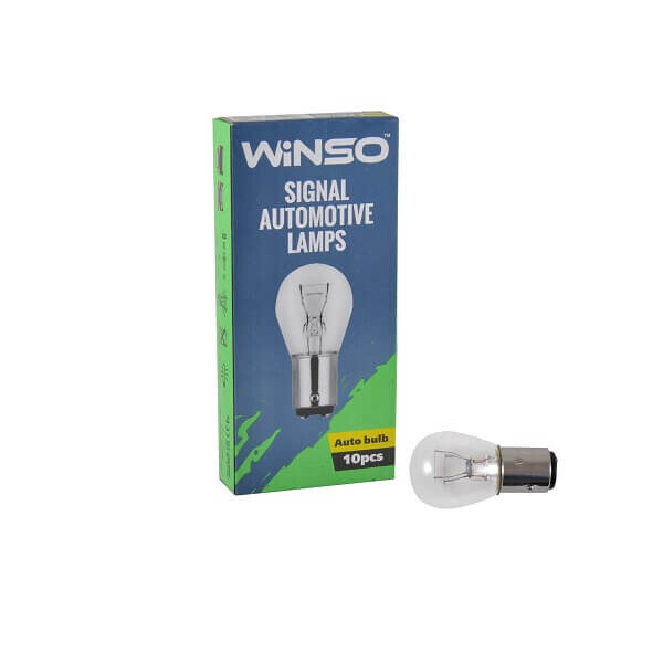 

Лампа накаливания Winso P21/4W 21/4W 12V BAZ15d 713140