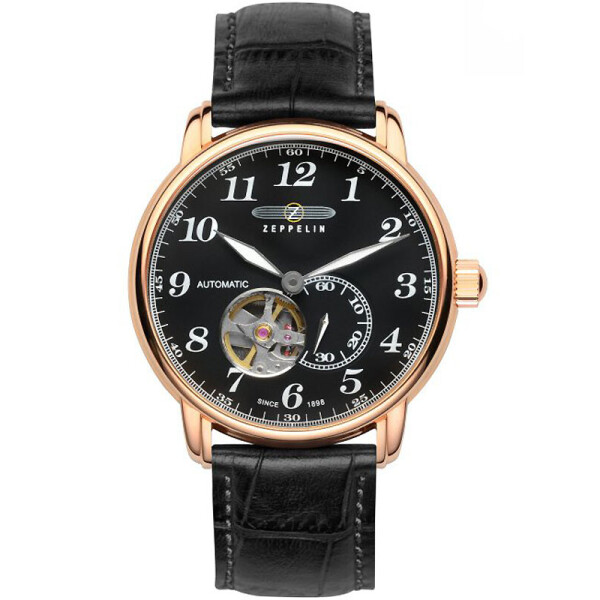 

Часы Zeppelin LZ-127 7668-2 gold schwarz 41mm 50M